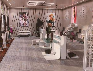 Blender工程源文件—时尚女装店