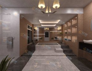 Blender工程源文件—洗澡池