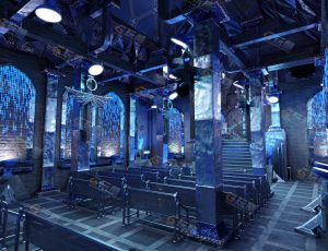 Blender工程源文件—科幻教堂