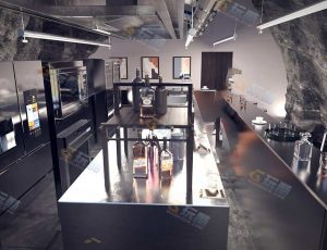 Blender工程源文件—山岩酒厅