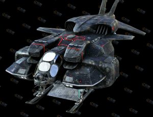 Blender模型—运输战斗飞机