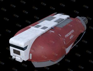 Blender模型—空中飞行房车