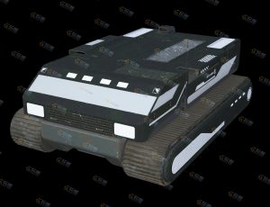 Blender模型—赛博朋克运输车