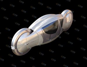 Blender模型—时尚科技赛博朋克未来车