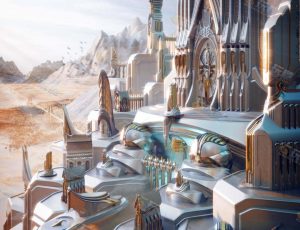 精灵世界建筑Blender资产库