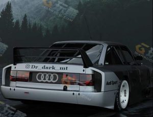 Blender工程源文件—赛车水坑地场景