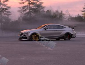 Blender工程源文件—夕阳飞机汽车场景