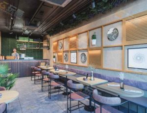 Blender工程源文件—意大利风格的咖啡馆