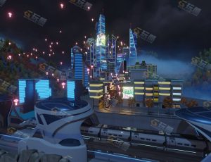 Blender工程源文件—科技之城