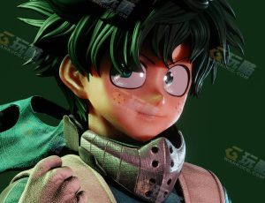 Blender模型—我的英雄学院角色