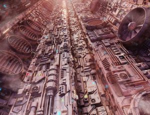 Blender工程模型—高精度外太空空间站