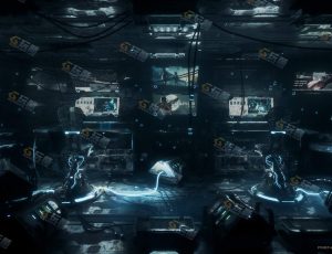 UE5素材—科幻电脑空间站