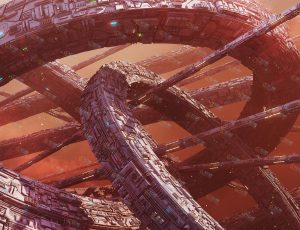 Blender工程模型—圆环高精度空间站