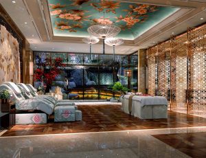 C4D工程源文件—水疗按摩室