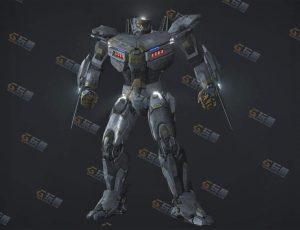 Blender模型—环太平洋前锋尤里卡机甲