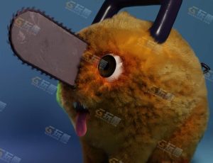 Blender工程源文件—链锯人啵奇塔