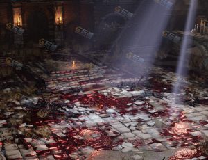 Blender工程源文件—骑士祭献地