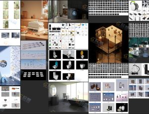 厨房浴室电器C4D工程模型库