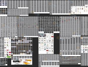 桌椅沙发门窗C4D工程模型库