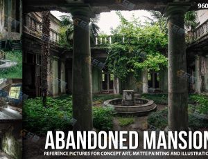 960+废弃豪宅照片包