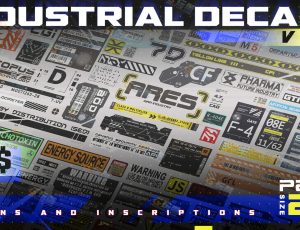 215+工业贴花纹理包