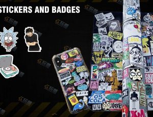 250+海报贴纸纹理包