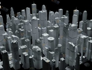 科幻房屋Blender资产库