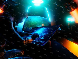 Blender工程源文件—科技黑客