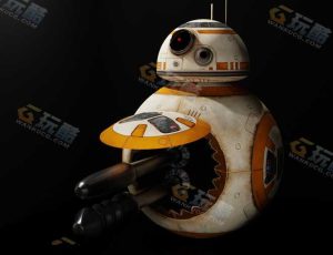 Blender模型—星球大战机器人