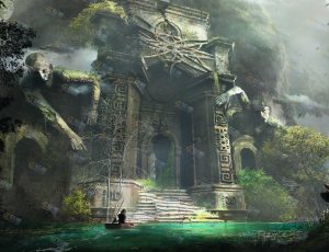 Blender工程源文件—恐怖失落的神庙