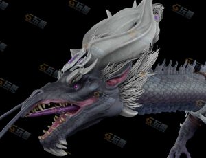 Blender模型—西方魔龙