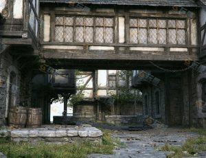 Blender工程源文件—中世纪村庄