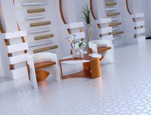 Blender工程源文件—科幻时尚大厅等候室