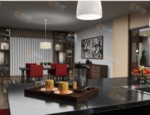 Blender工程源文件—现代公寓