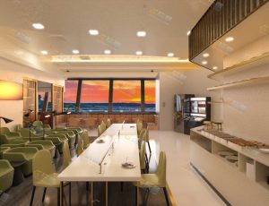 Blender工程源文件—自助餐厅