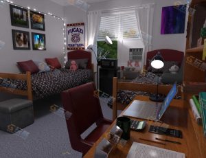 Blender工程源文件—孩子卧室房间