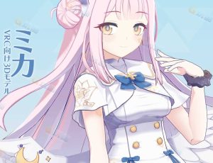 Blender模型—圣园未花