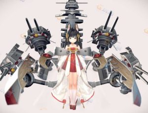 Blender模型—长门