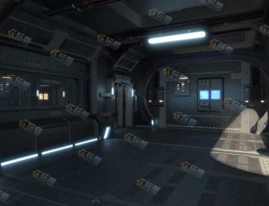 Blender工程源文件—大型科技实验室