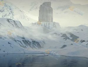 Blender工程源文件—南极冰川基地