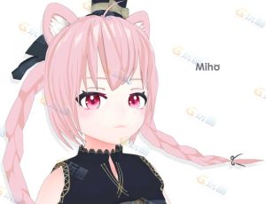 Blender模型—美穗