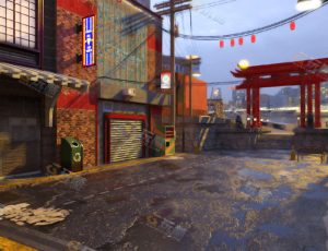 Blender工程源文件—日本赛博朋克街道