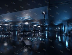 Blender工程源文件—科技孵化室