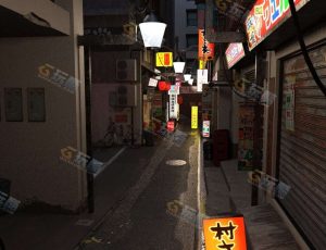 Blender工程源文件—日本街道