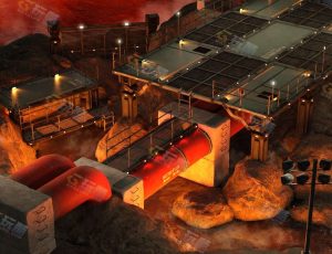 Blender工程源文件—竞技场