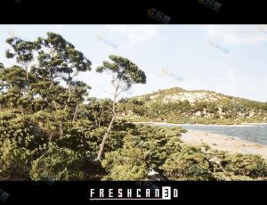 UE5素材—地中海岛屿包