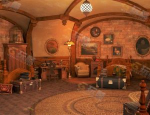 Blender工程源文件—西方老式富人卧室