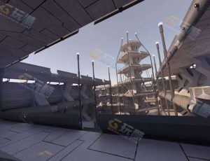 Blender工程源文件—废弃科技城