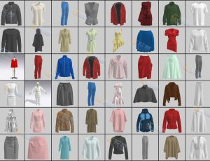 CLO3D MD精品现代服装模型合辑