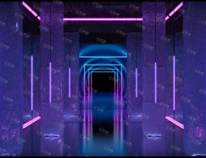 Blender工程源文件—创意视觉场景v8